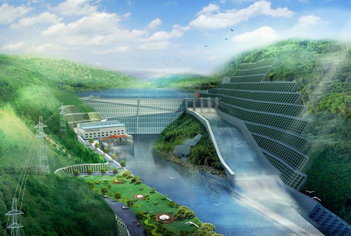河北老挝南塔河1号水电站项目